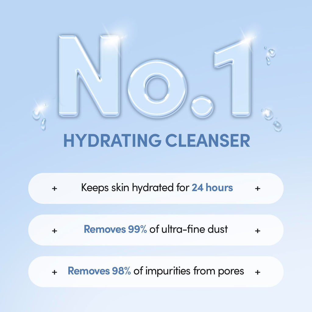 LAGOM Cellup Micro Foam Cleanser, Hydrating Deep Cleansing Face Wash, Korean Makeup Remover, Dense Soft Micro Bubbles, Ultra Fine Dust Removal 4.05 Fl Oz