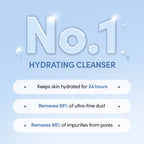 LAGOM Cellup Micro Foam Cleanser, Hydrating Deep Cleansing Face Wash, Korean Makeup Remover, Dense Soft Micro Bubbles, Ultra Fine Dust Removal 4.05 Fl Oz