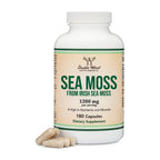 Irish Sea Moss 1,200mg, Thyroid, Immune + Gut Support, Iodine, 180 Capsules