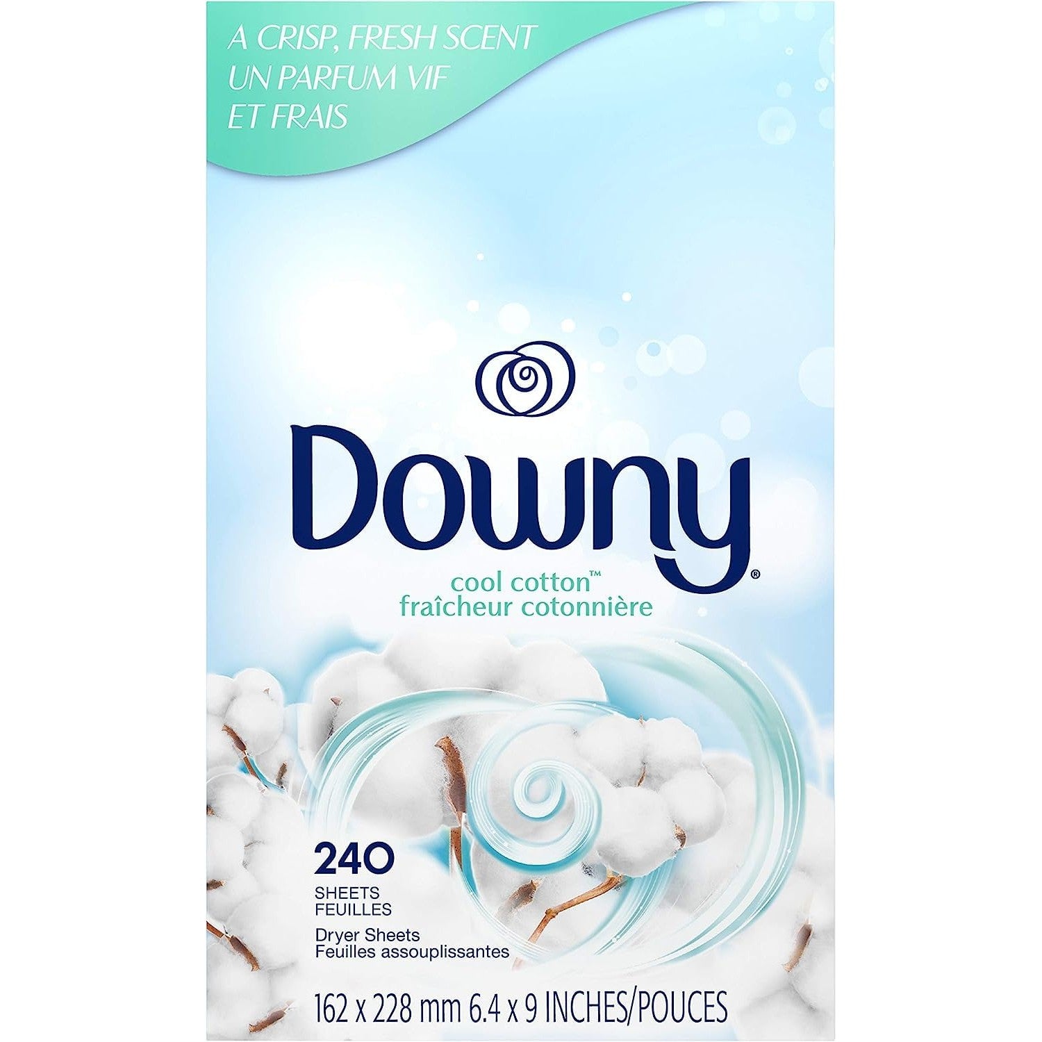 Buy now Downy Fabric Softener Dryer Sheets, April Fresh, 240 Count at indiglob india