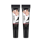 CurvLife Semi Solid Nail Glue, 10g*2pcs Strong Nail Glue for Press Ons | No UV Lamp Needed, Air-Dry Nail Glue Gel Has Gap-Filling Texture for Nail Tips and Press on Nails, Long-Lasting Hold