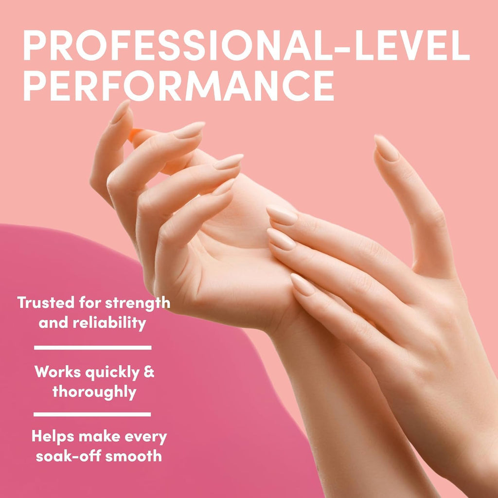 ella+mila 100% Pure Acetone Nail Polish Remover for Acrylic & Gel, 8 fl oz