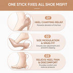 Heel Grips for Shoes Too Big, 7 Pairs Heel Pads Inserts for Women’s Shoes, T-Shape Heel Cushion Liners, Thin Heel Protectors and Ball of Foot Cushions for High Heels Flats