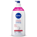 NIVEA Intense Healing Body Lotion, 72-Hour Moisturizing Lotion,16.9 FL OZ | Moisturizing Lotion with Glycerin, Provitamin B5 and Niacinamide, For Very Dry, Itchy Skin Relief, Dermatologically Tested