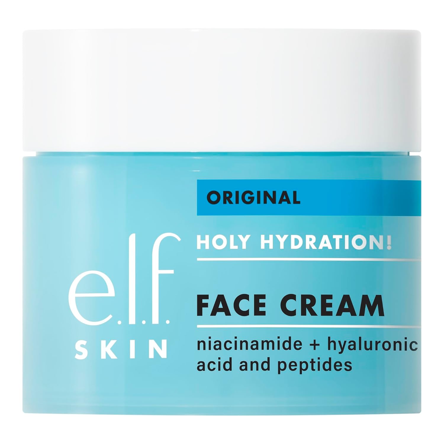 Buy now e.l.f. SKIN Holy Hydration! Face Cream - Broad Spectrum SPF 30 Sunscreen, Moisturizes & Softens Skin, Quick-Absorbing & Ultra-Hydrating, 1.7 Oz (50g) 1.76 Fl Oz (Pack of 1) Original at indiglob india
