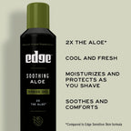 Buy now Edge Shaving Gel for Men, Soothing Aloe with Twice The Aloe, (6 Pack) - Shave Gel For Men That Moisturizes, Protects and Soothes To Help Reduce Skin Irritation at indiglob india