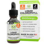 Benevolent Nourishment Chlorophyll Supplement, Detox & Immune Support, Internal Deodorizer, Liquid Drops | Highly Absorbable Supplement for Energy Support, Immune Wellness, Natural Cleansing, 4 Month Supply
