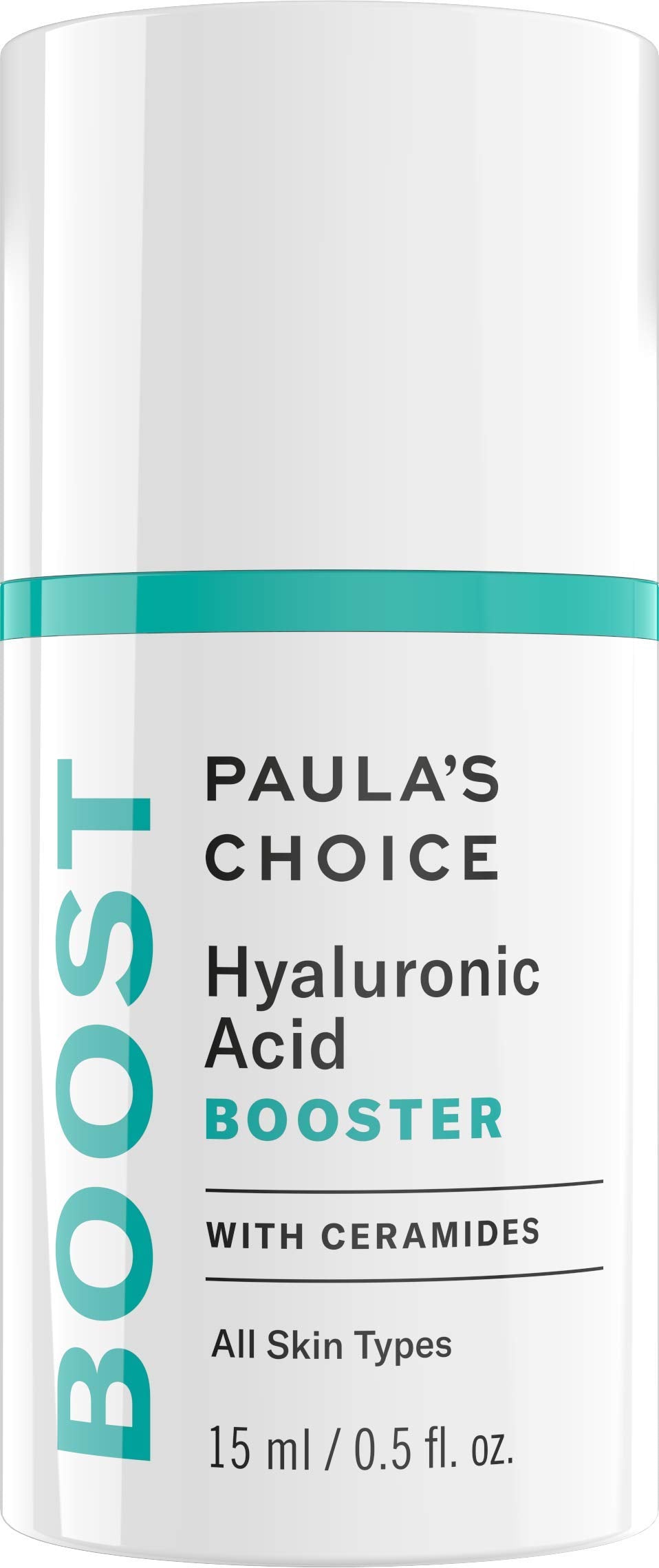 Buy now Paula's Choice BOOST Hyaluronic Acid Booster Face Serum with Ceramides, Plumps Fine Lines and Wrinkles, Hydrating Hyaluronic Acid Gel for Dry Skin, Fragrance-Free, 0.5 Fl Oz at indiglob india