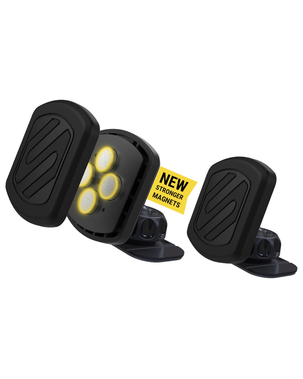 Buy now Scosche MAGDMB MagicMount Magnetic Phone Mount for Car, Dashboard Cell Phone Holder with 360Â° Adjustable Magnet Head, Universal Phone Stand for Car Compatible with iPhone, Samsung, and All Devices at indiglob india