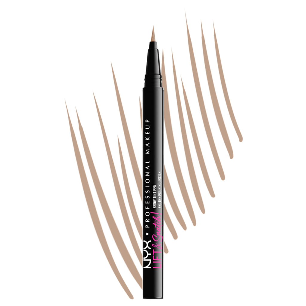 Buy now NYX PROFESSIONAL MAKEUP Lift & Snatch Eyebrow Tint Pen, Black at indiglob india