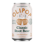 Buy now OLIPOP Prebiotic Soda Pop, Classic Root Beer, Prebiotics, Botanicals, Plant Fiber, 12 fl oz (4 Cans) at indiglob india