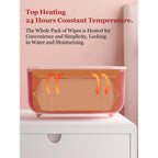 Wipe Warmer - 2026 New Premium Baby Wet Wipes Dispenser, Baby Wipe Warmer for Home Use - Essential Calentador De Wipes para Bebes - Travel Friendly with Direct Plug-in Power Supply