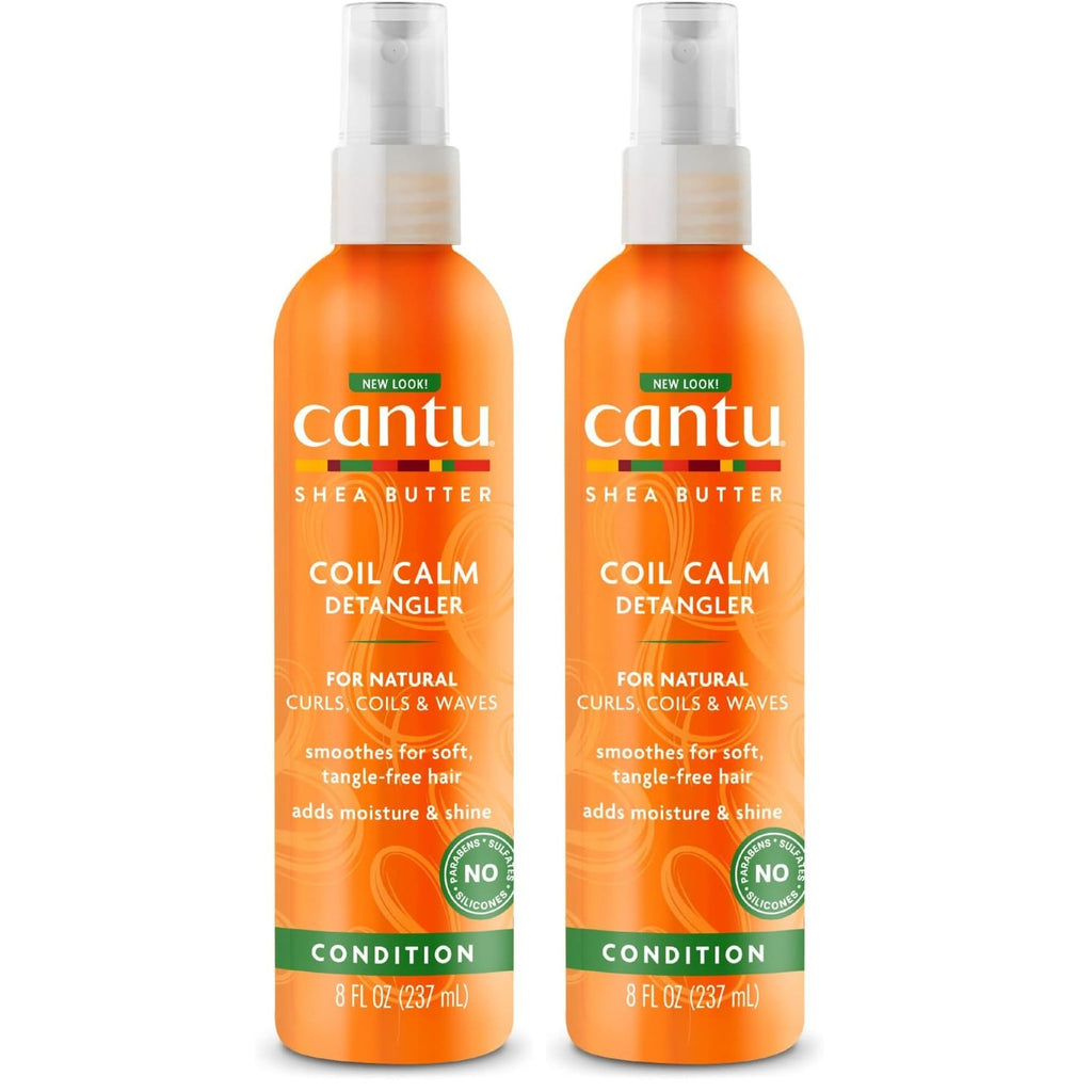 Cantu Coil Calm Detangler with Shea Butter for Natural Hair, 8 fl oz