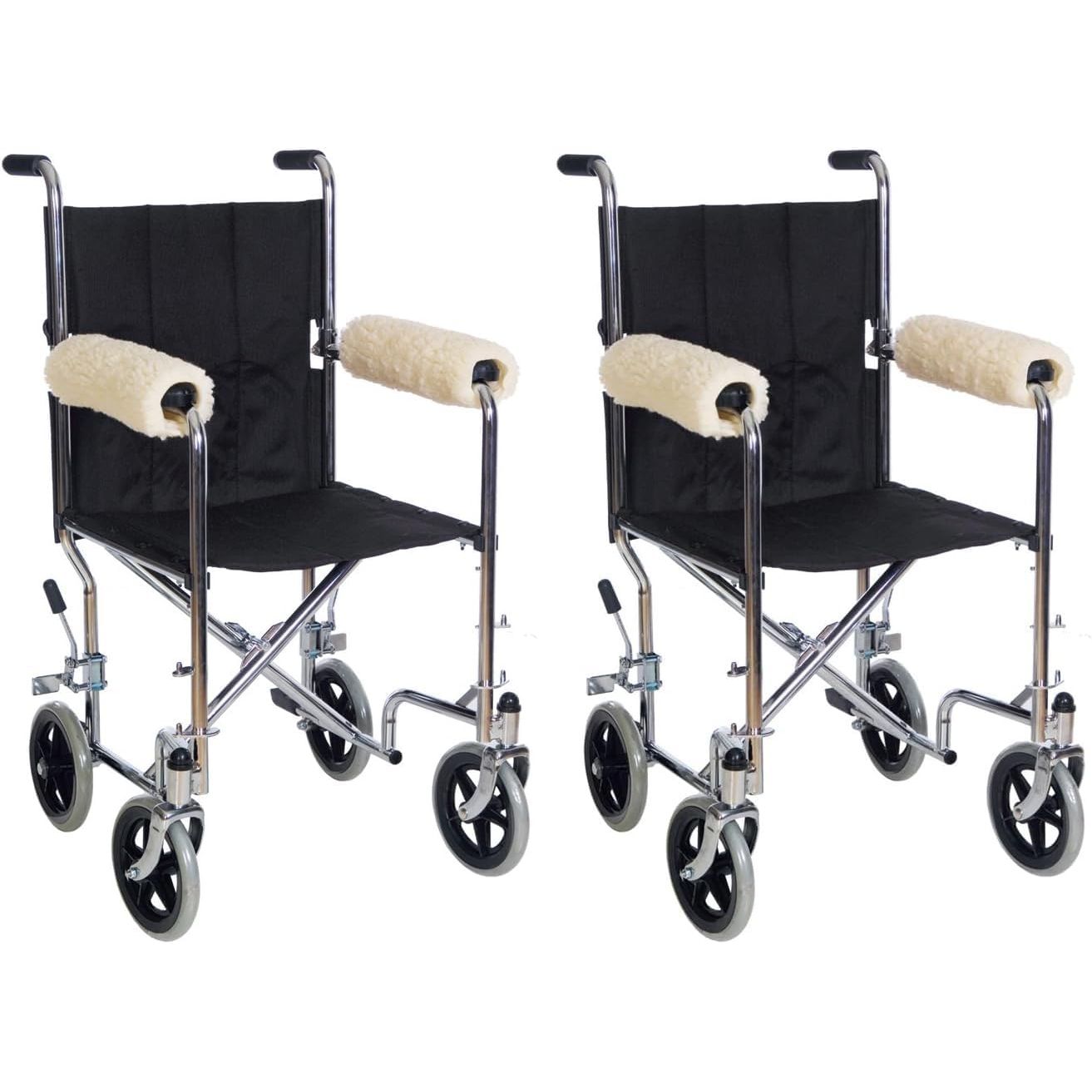 Buy now Essential Medical Supply Sheepette Wheelchair Comfort Armrest Pads 1 Count (Pack of 2) Armrest Pads at indiglob india