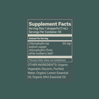 Juna 2-Pack Liquid Chlorophyll Detox Drops, Lemon Mint Flavor, 3X Strength | 2-Bottle Value Pack, Mulberry Leaf Derived, Non-GMO, 3rd Party Tested, Made in USA, Sugar-Free, Alcohol-Free, 60mg