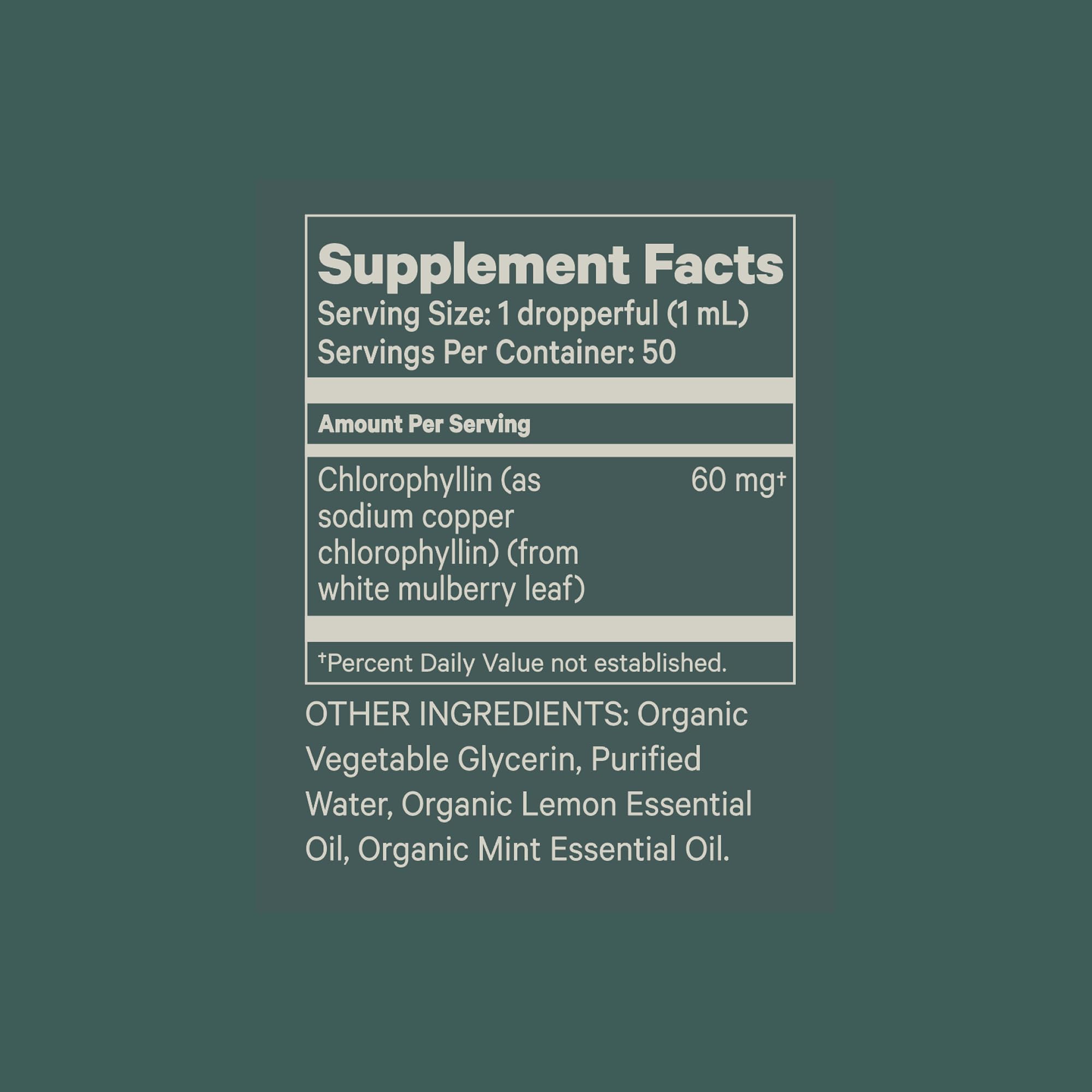 Juna 2-Pack Liquid Chlorophyll Detox Drops, Lemon Mint Flavor, 3X Strength | 2-Bottle Value Pack, Mulberry Leaf Derived, Non-GMO, 3rd Party Tested, Made in USA, Sugar-Free, Alcohol-Free, 60mg