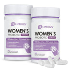 OMOGS Women's Probiotic 180 Billion CFUs 18 Strains, with Organic Prebiotics, Cranberry Extract, D-Mannose & Digestive Enzymes, for Digestive, Boost Immune, PH Balance & Urethral Health, 90 Capsules
