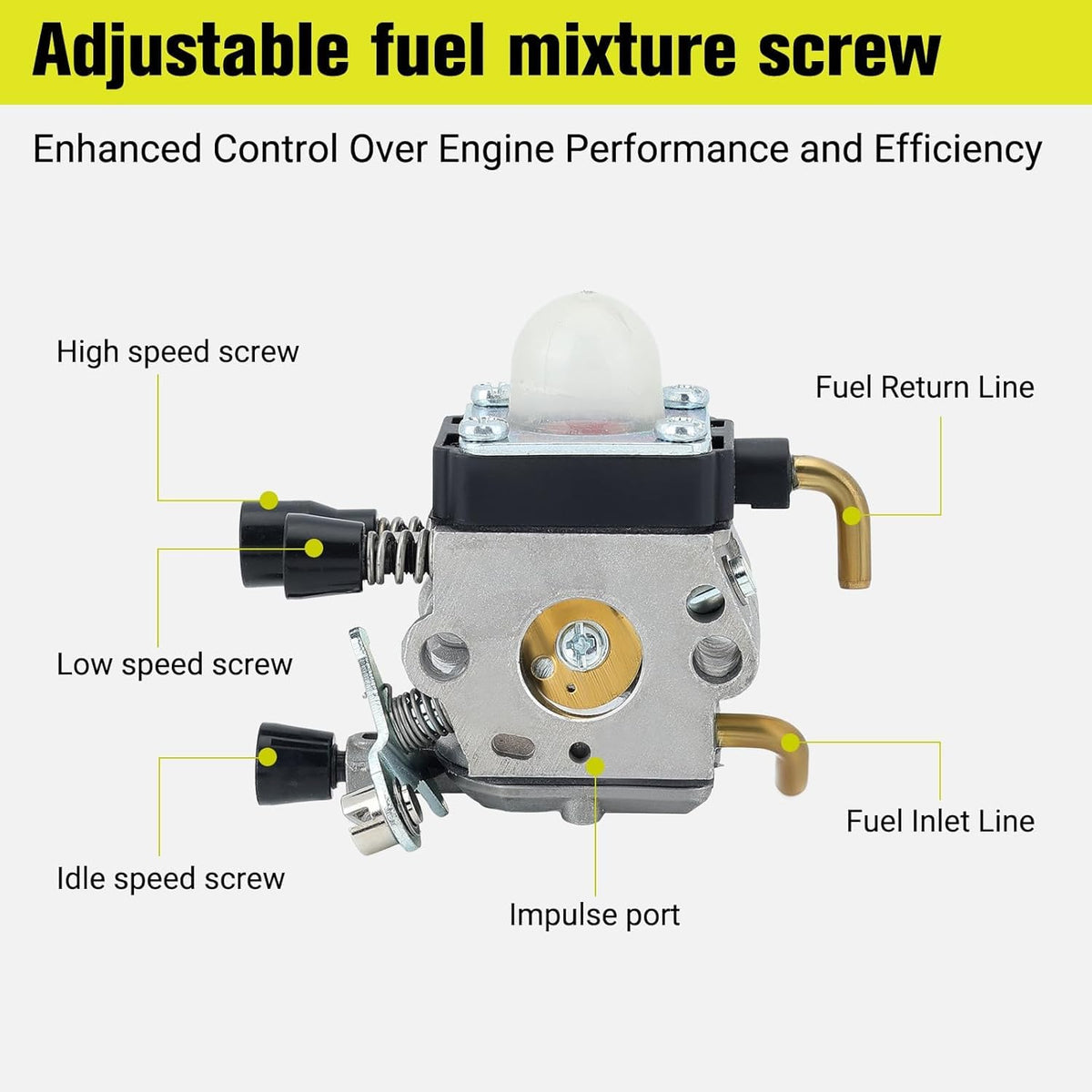 HS45 FS55R Carburetor for Stihl FS45 FS38 KM55R FS55RC Hedge Trimmer