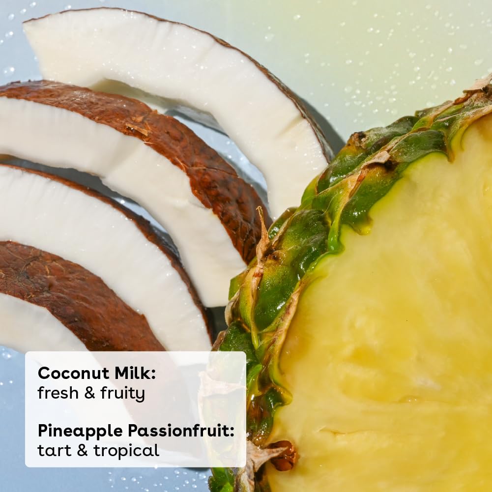 Buy now eos 100% Natural Lip Balm- Coconut Milk and Pineapple Passionfruit, All-Day Moisture Lip Care, 0.14 oz, 2 Pack at indiglob india
