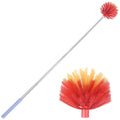 Cobweb Duster with Extension Pole, 59" Adjustable Spider Web Brush