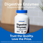 Nutricost Digestive Enzymes (620mg) 120 Capsules | Complete Digestive Enzyme Supplement