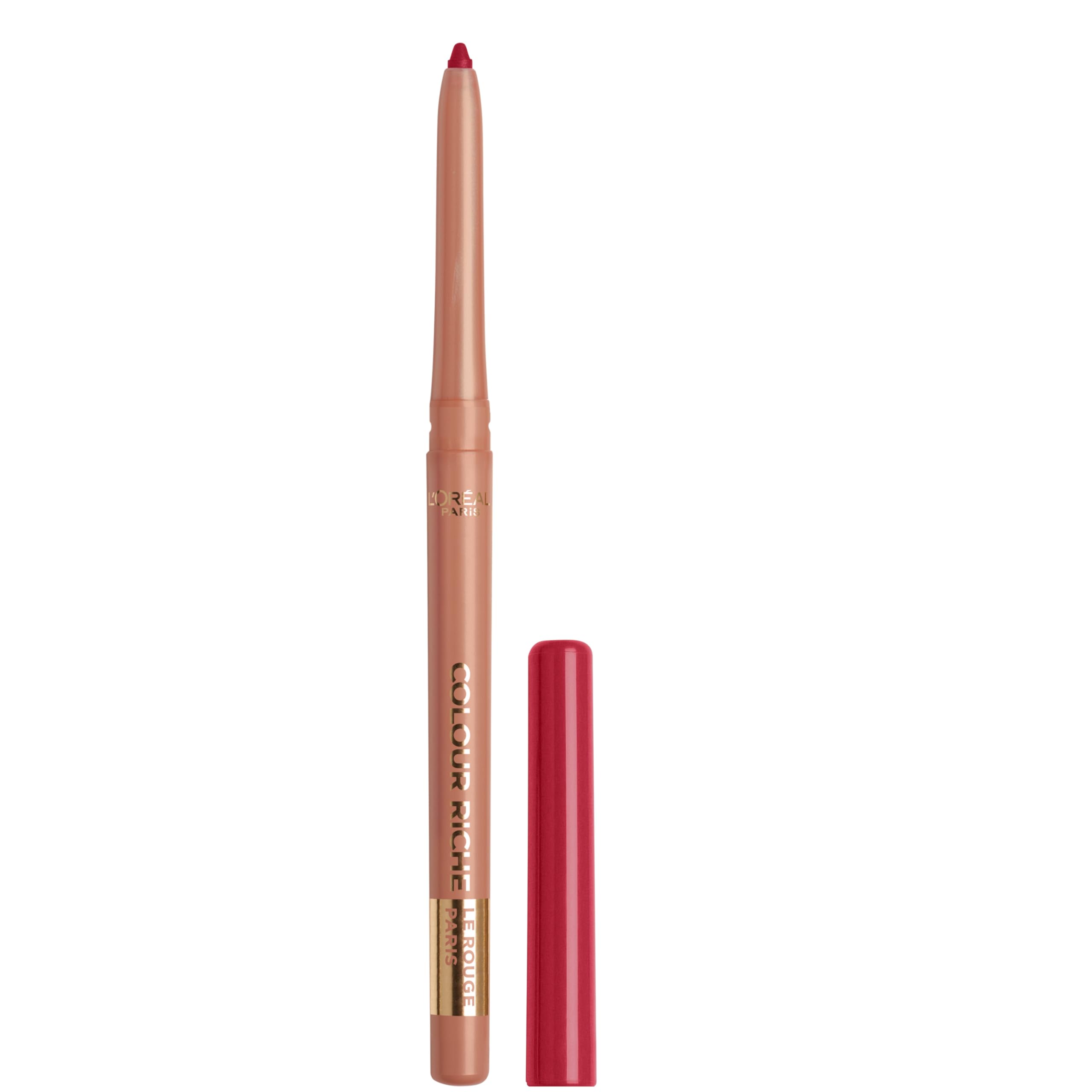 Buy now L'Oreal Paris Colour Riche Lip Liner Pencil, Creamy Lip Liner with Omega 3 and Vitamin E, 783 More Chocolate (Brown) at indiglob india