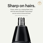 MANSCAPED® The Weed Whacker® 2.0 Electric Nose & Ear Hair Trimmer – 7,000 RPM Precision Tool with Rechargeable Battery, Wet/Dry, Easy to Clean, Improved Stainless Steel Replaceable Blade
