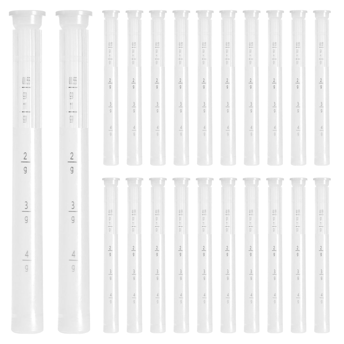 Dizzily 20 Packs Disposable Vaginial Cream Applicators - Fits Suppository, Creams and Most OTC Gels, Individually Wrapped Feminine Care Applicator with Dosage Markings
