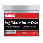 Buy now Mothers Mag & Aluminum Polish, 5 oz. — Brilliant Shine, Easy to Use, For All Uncoated & Unplated Metals Including Aluminum Wheels, Stainless Steel Trim and Exhaust Tips, Brass & More (05100) 5 Fl Oz (Pack of 1) at indiglob india