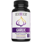 Buy now Zhou Garlic with Allicin - Garlic Supplements, Odorless Garlic Extract Pills for Men & Women, 5000 mcg Allicin Per Tablet for Immune & Heart Health - 90 Coated Tablets (Pack of 1) Default at indiglob india