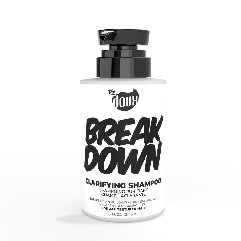 The Doux BREAKDOWN Clarifying Shampoo, Vitamin E Rosemary Detox, 8 oz