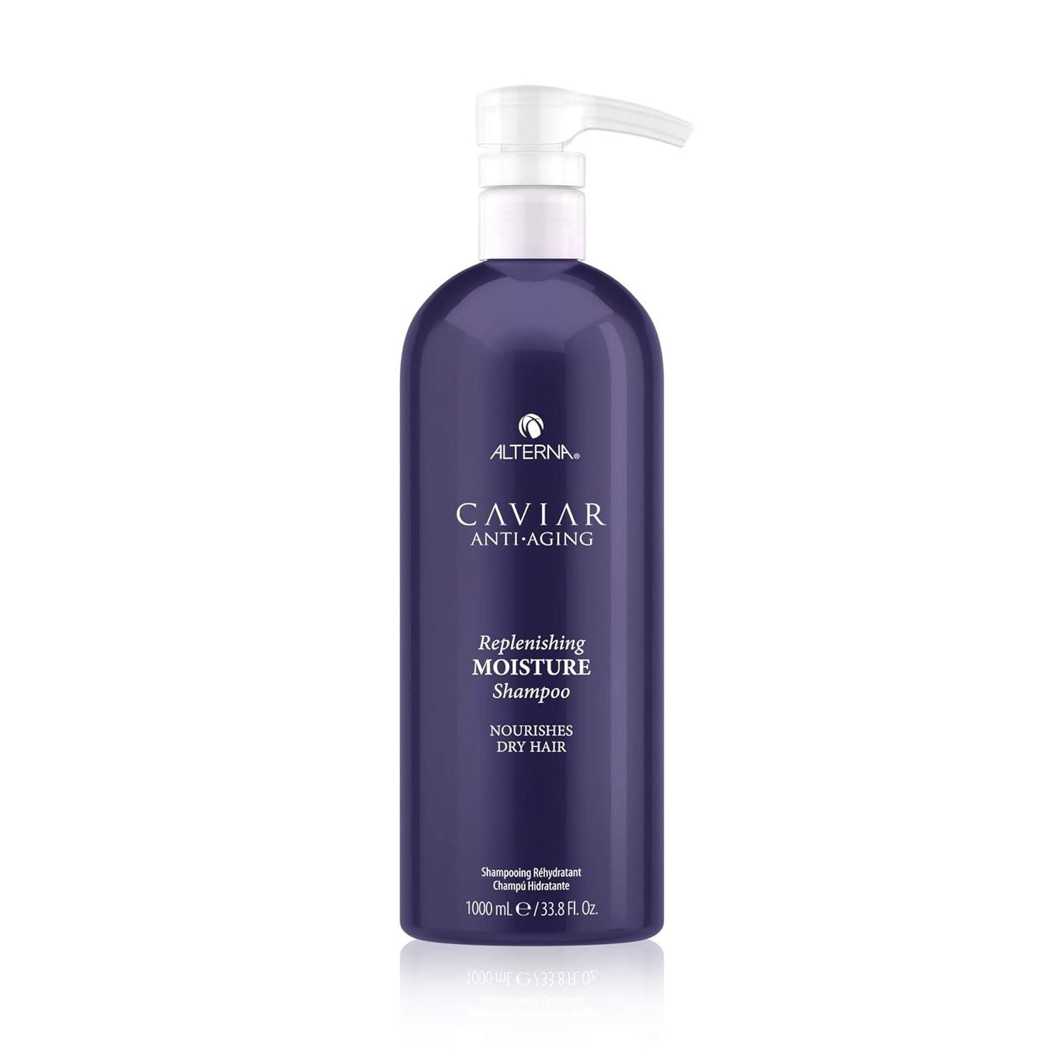 Buy now CAVIAR Anti-Aging Replenishing Moisture Shampoo | For Dry, Brittle Hair | Protects, Restores & Hydrates | Sulfate Free 33.8 Fl Oz (Pack of 1) Green Tea & Bergamot at indiglob india