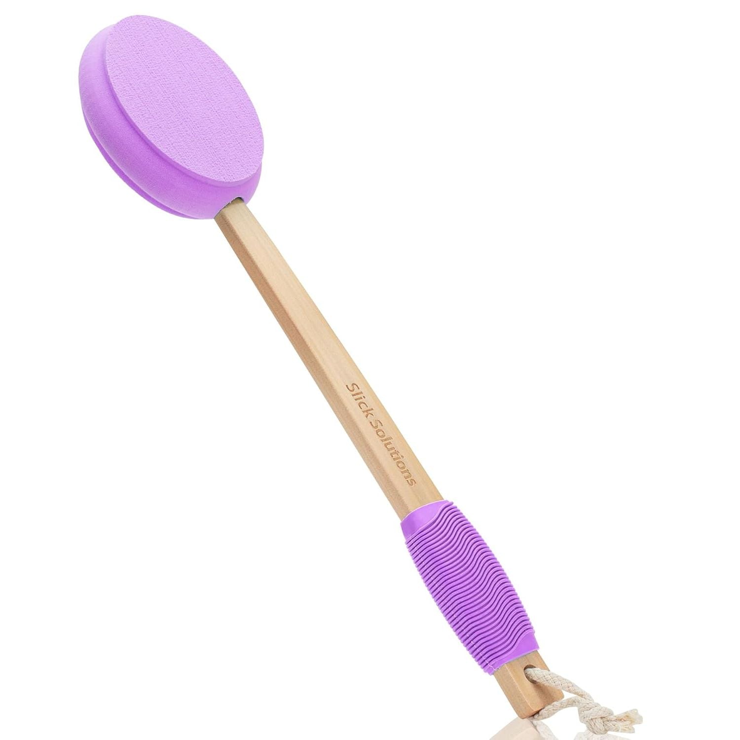 Buy now Slick- Lotion Applicator, 17 inch, Applicators for Your Back, Back Applicator Lotion, Certified Organic, Easy Reach Washable, Applicators, Self Tanner For All Skin Tone Purple at indiglob india