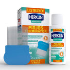 Herklin Lice Treatment Shampoo, Maximum Strength, Easy to Apply, 2 Fl Oz, Bottle