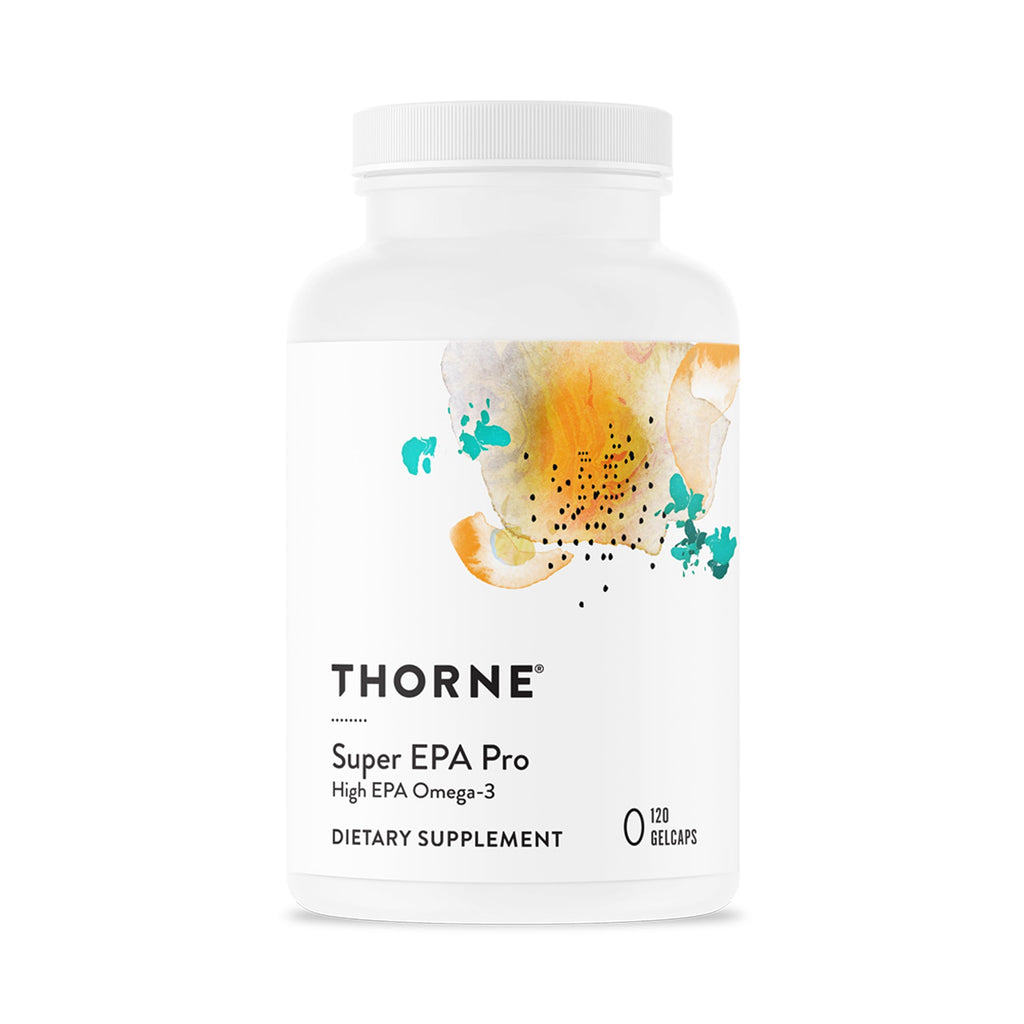 THORNE Super EPA Pro, High-EPA Omega-3 Fish Oil Supplement, 120 Softgels