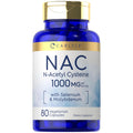 Carlyle NAC Supplement N-Acetyl Cysteine 1000mg | 80 Capsules