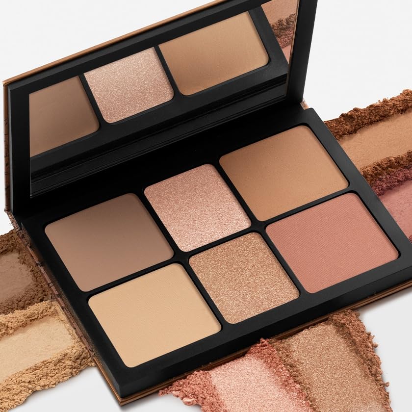 Buy now Smashbox The Cali Contour Palette | Six-Shade Contour Kit with Highlighter, Bronzer and Blush to add Dimension + Glow at indiglob india