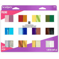 Sculpey Premo 24 Color Sampler, Polymer Oven-Bake Clay for Jewelry Making