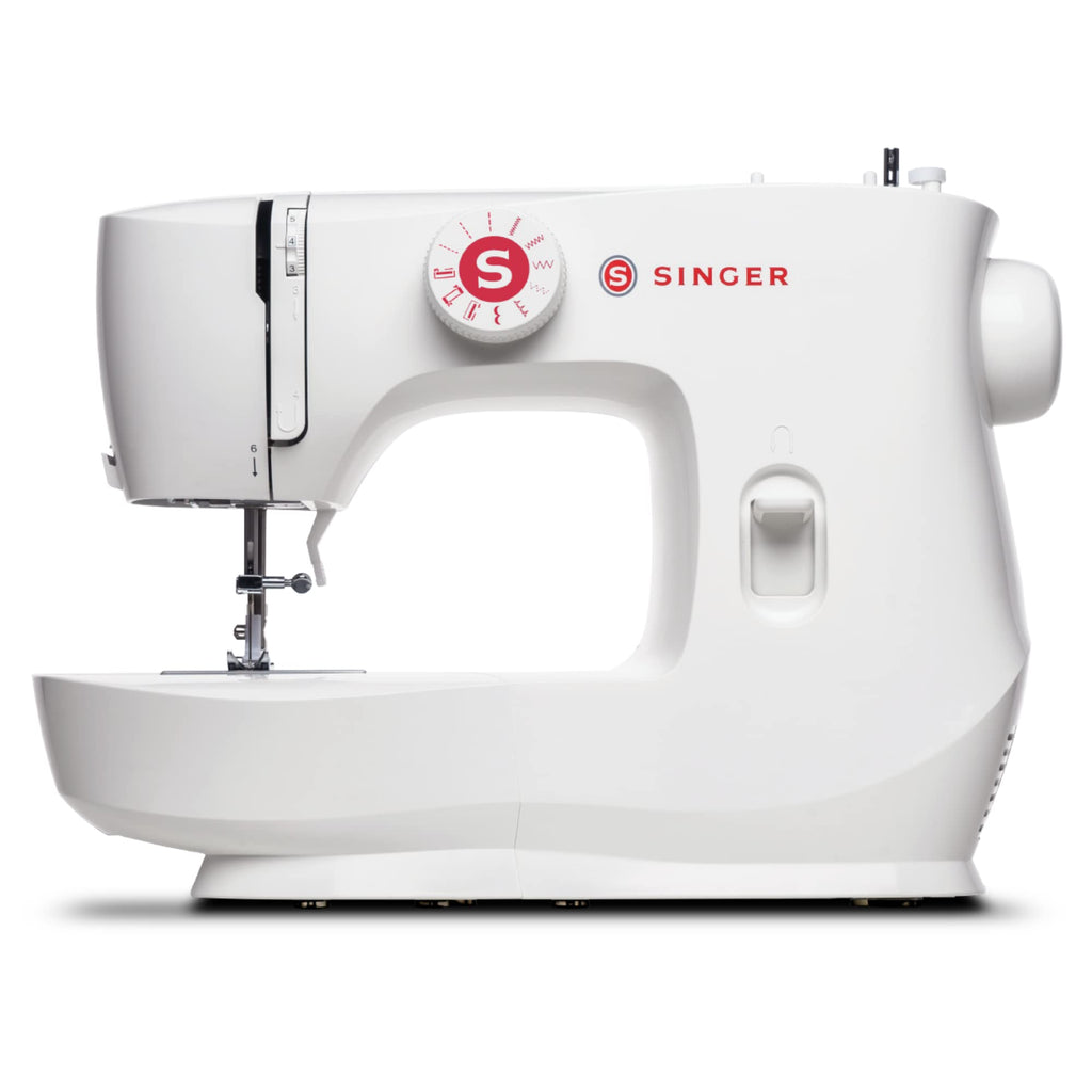 Buy now SINGER MX60 Lightweight & Portable Sewing Machine with Accessory Kit & Foot Pedal | 57 Stitch Applications, LED Light & 4-step Buttonhole | Great for Crafts & Mending at indiglob india