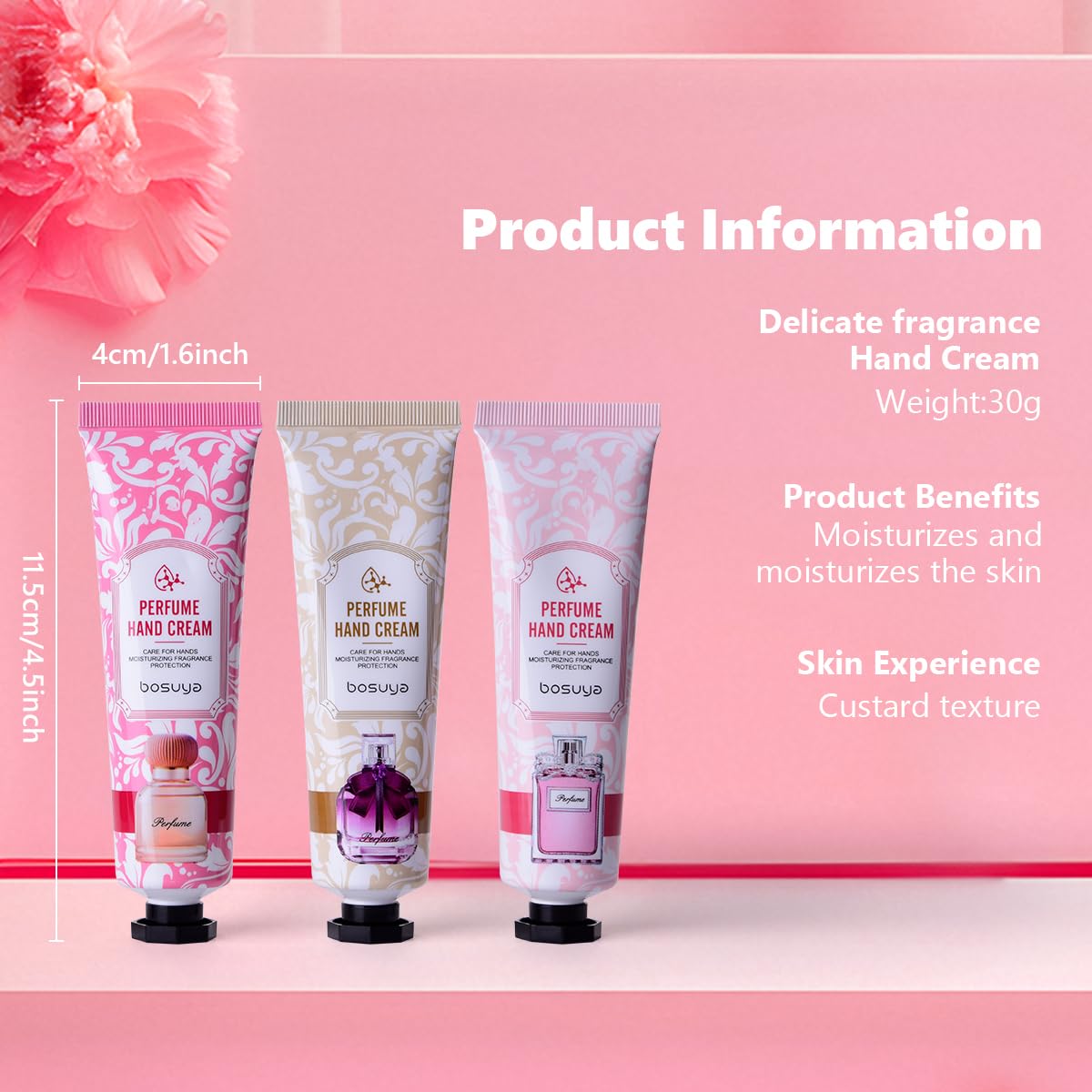5 Pack Hand Cream Set,30ml,Gentle HandCream Lotion,Mini Hand Cream Gift Set,Gifts for Women,Mothers Day Gifts,Easter Basket Stuffers,Valentine's.