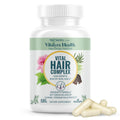 VITAL NUTRITIVE Biotin Hair Growth Vitamins - Hair, Skin & Nails Supplement | Biotin&Vitamin B Complex Blend, Thicker, Stronger Hair, Skin and Nails, Hormone Free, Gluten Free, Non-GMO, 60 Count