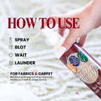 Buy now Wine Away Red Wine Stain Remover - Perfect Fabric Upholstery and Carpet Cleaner Spray Solution - Removes Wine Spots - Spray and Wash Laundry to Vanish Stain - Wine Out - 12 Ounce, 2 Pack at indiglob india