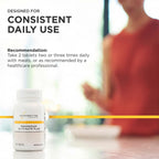Integrative Therapeutics Magnesium Glycinate Plus - Cardiovascular Support Supplement* - Supports Brain & Muscular Function* - 120 Count (60 Servings)
