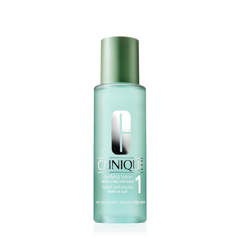 Buy now Clinique 3-Step Clarifying Lotion Face Exfoliator 1 | Toner With Witch Hazel + Salicylic Acid | For Very Dry Skin Types 6.7 Fl Oz (Pack of 1) at indiglob india