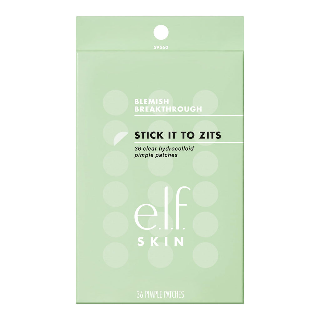 Buy now e.l.f. SKIN Blemish Breakthrough Stick It To Zits Pimple Patches, Helps Reduce The Look of Blemishes & Heal, Vegan & Cruelty-free, 36 Patches at indiglob india