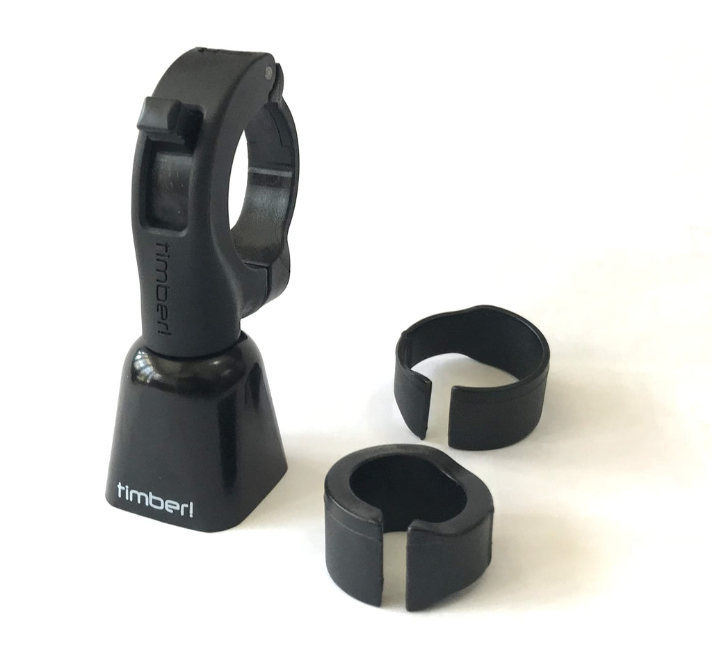 Timber Mountain Bike Bell - Bolt-On Model Yew! - Multi-use MTB Trail Bell with Dual Modes