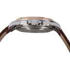 Buy now FORSINING Men's Automatic Self Winding Moon Phase Watch with Brown Leather Strap Analogue Display FSG319M3T4 at indiglob india