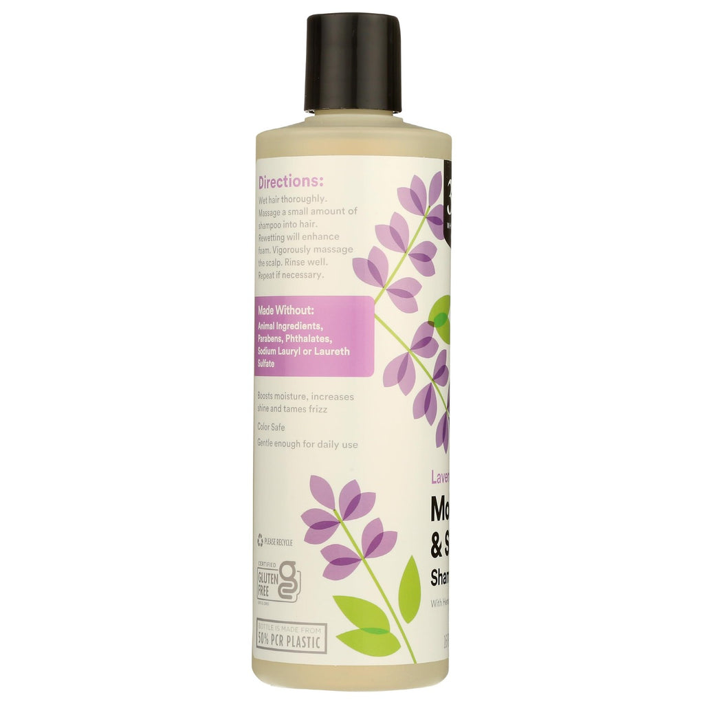 365 by Whole Foods Market, Moisture & Shine Shampoo with Hemp Seed & Argan Oil, Lavender Scent, 16 Fl Oz