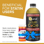 Qunol Liquid CoQ10 100mg, Superior Absorption, Antioxidant, 20 Ounces | #1 Cardiologist Recommended Supplement for Heart Health, Coenzyme Q10 Supplement to support Vascular Health & Cellular Energy
