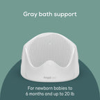 Buy now Angelcare Baby Bath Support (Gray) | Ideal for Babies Less Than 6 Months Old at indiglob india